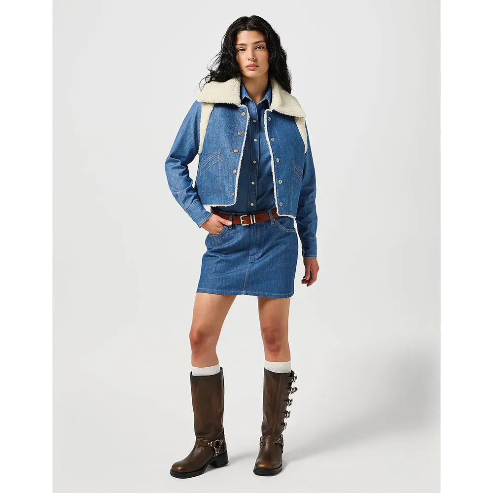 

Юбка Wrangler 112356435, синий