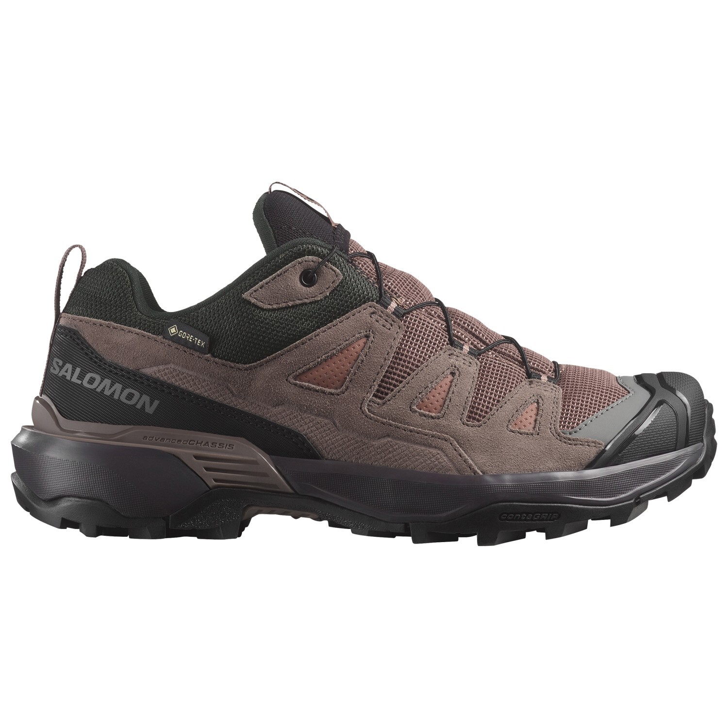 

Мультиспортивная обувь Salomon X Ultra 360 Leather GORE-TEX, цвет Cognac/Peppercorn/Black