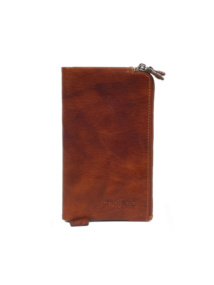 

Кожаный кошелек London 2 с RFID-меткой в цвете ананас Margelisch