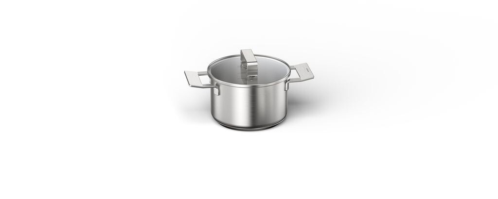 Набор индукционных кастрюль Bosch из 6 предметов HEZ9SE060 4 кастрюли + 2 сковороды, черный — фото 3
