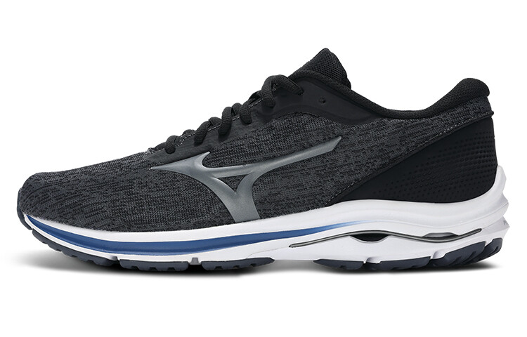 

Кроссовки Wave Kizuna 3 мужские низкие черные/серые/синие Mizuno