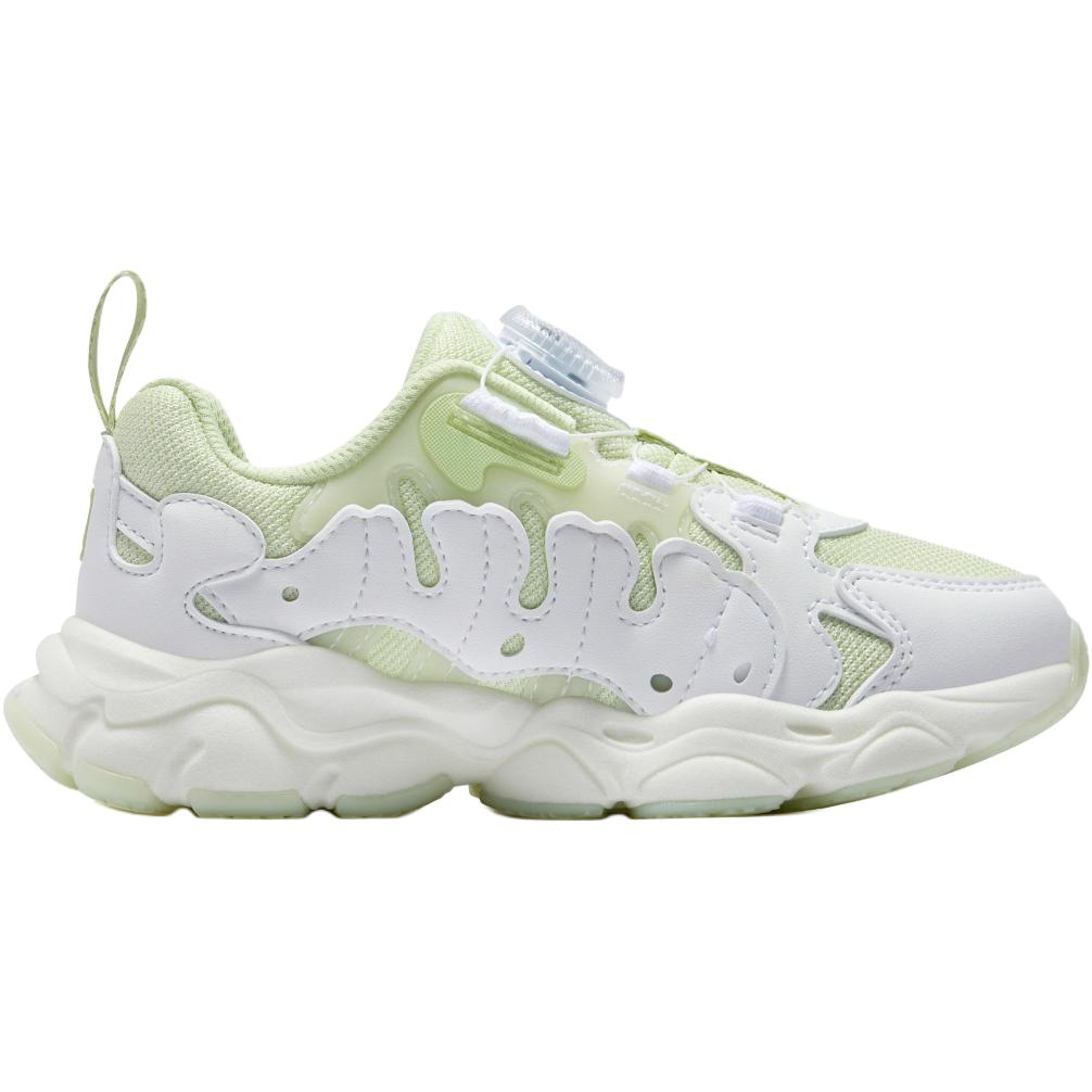 FILA KIDS Heritage FHT Low top детские кроссовки для тренировок cream yellow green/FILA white для детей 3-7 лет — фото 3