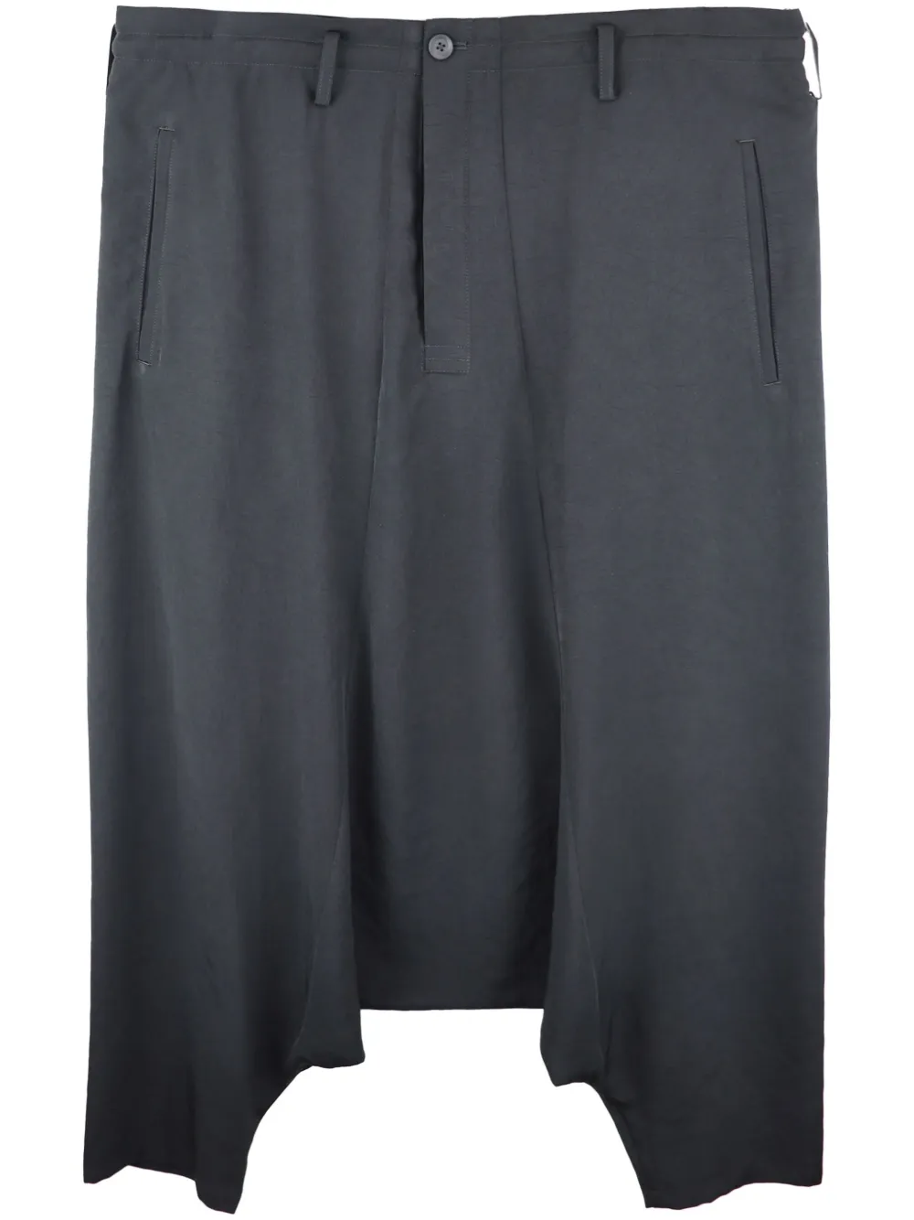 

Брюки Sarouel с низким шаговым швом Yohji Yamamoto, черный