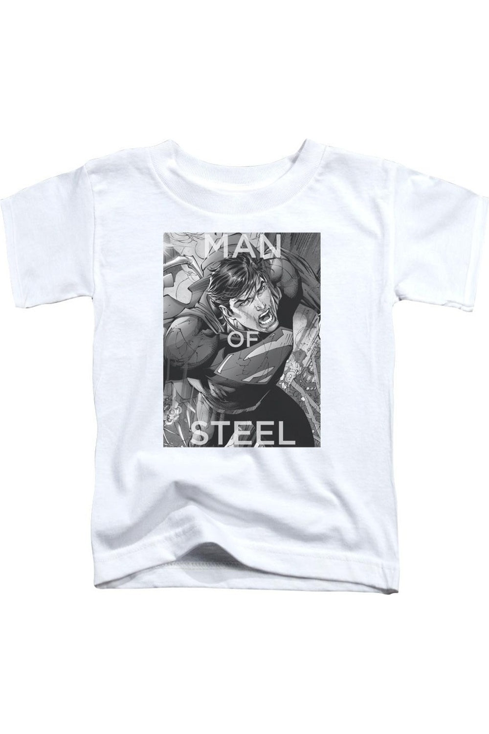 

Футболка с коротким рукавом для детей Superman Flight Of Steel Gildan, белый