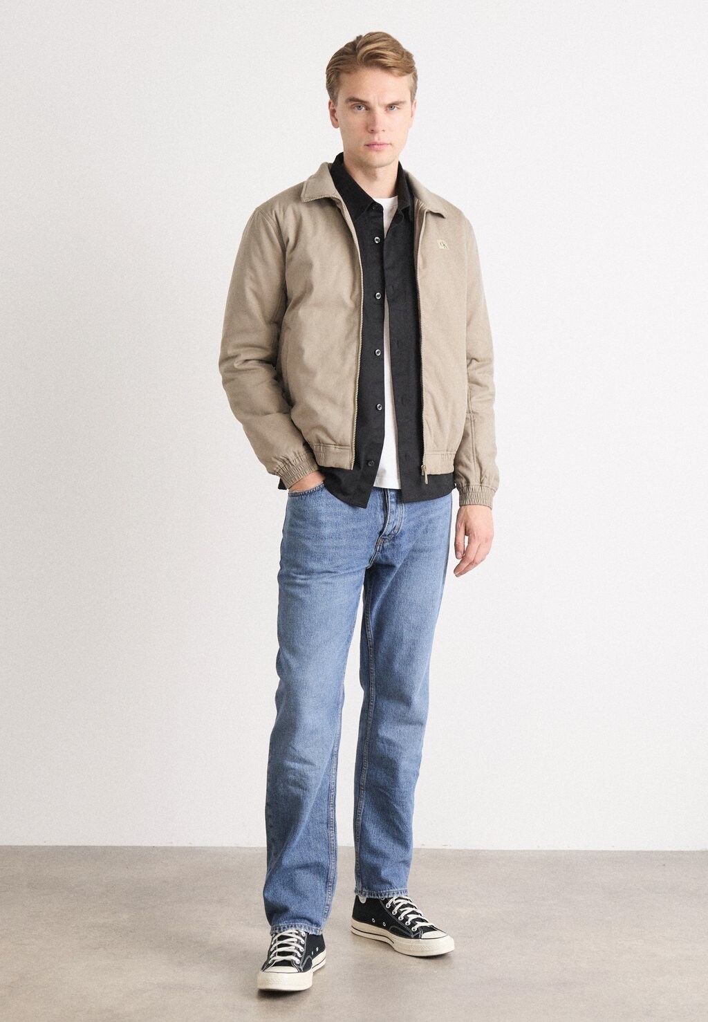 

Легкая куртка HARRINGTON Calvin Klein Jeans, темно-зеленый