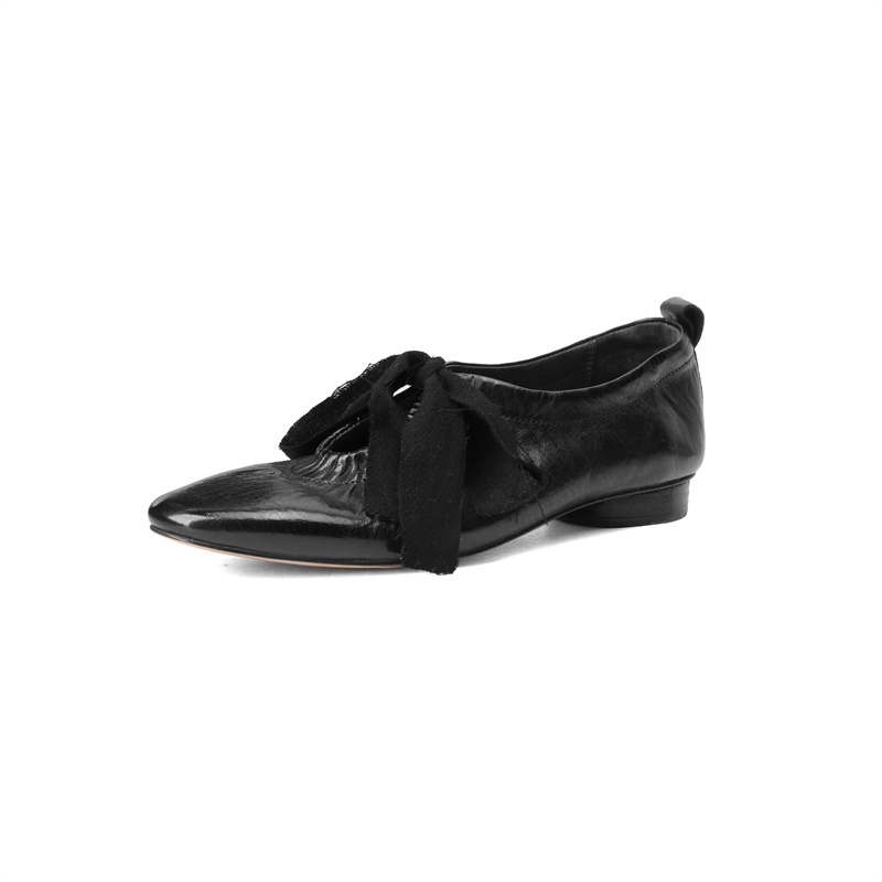 Повседневные туфли 1,5 см женские AIQINISHA, Black