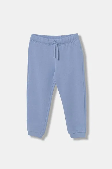 Джоггеры детские из мягкой ткани United Colors of Benetton, синий