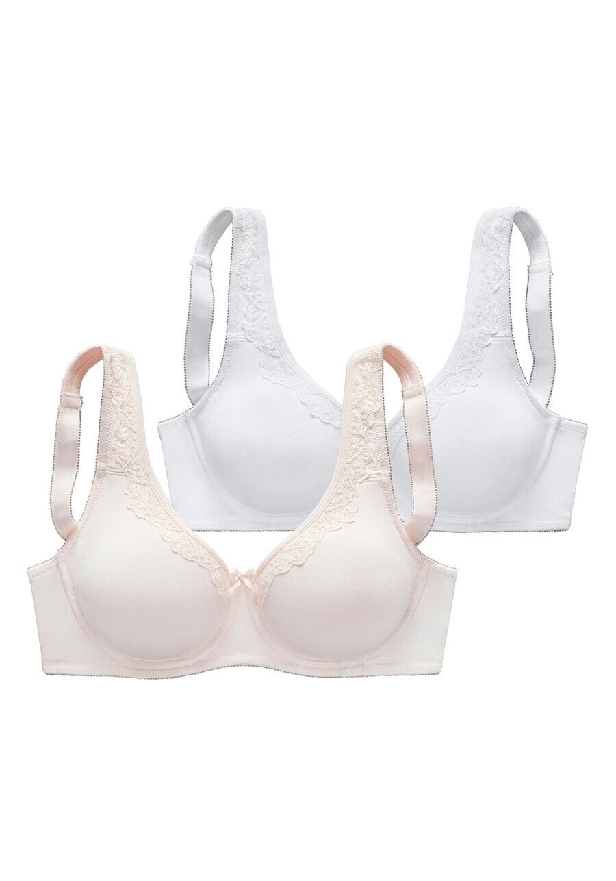 

Бюстгальтер на косточках NUANCE Bralette Bra, цвет ecru/white