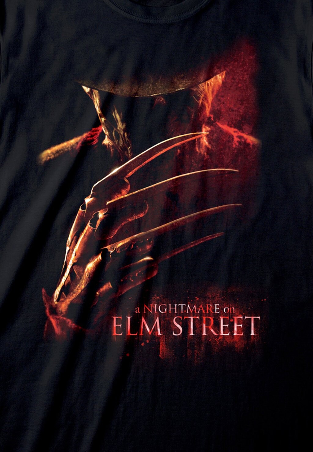 

Футболка с принтом NIGHTMARE ON ELM STREET POSTER Henry Tiger, черный