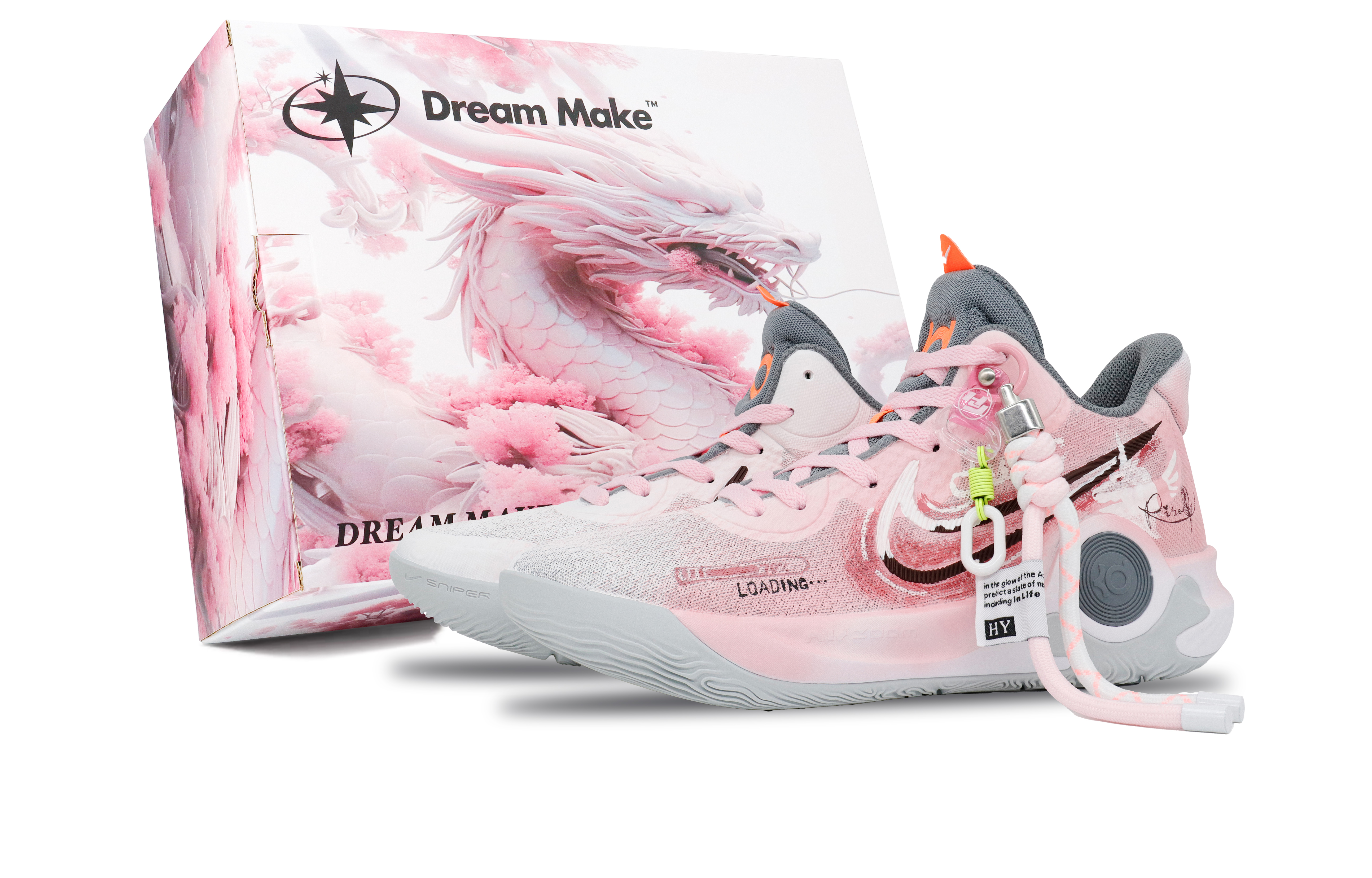 

Баскетбольные кроссовки KD Trey 5 IX Basketball Shoes Unisex Mid-Top Pink/Red/Gray/White Nike