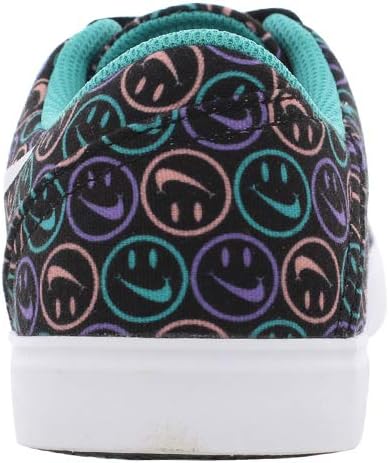 Детские скейтбордистские кроссовки Nike SB Check CNVS (GS), черно-белый — фото 4