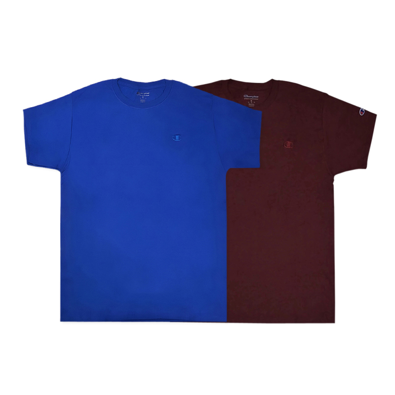

Футболка унисекс Royal Blue+Burgundy Champion