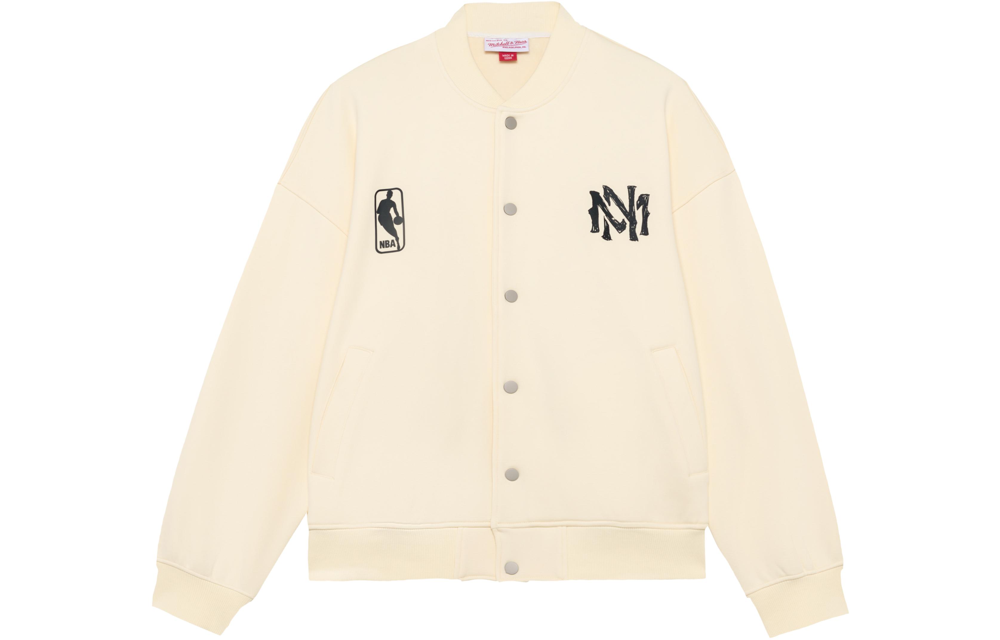 

Mitchell Ness Бейсбольная майка унисекс экрю, Ecru