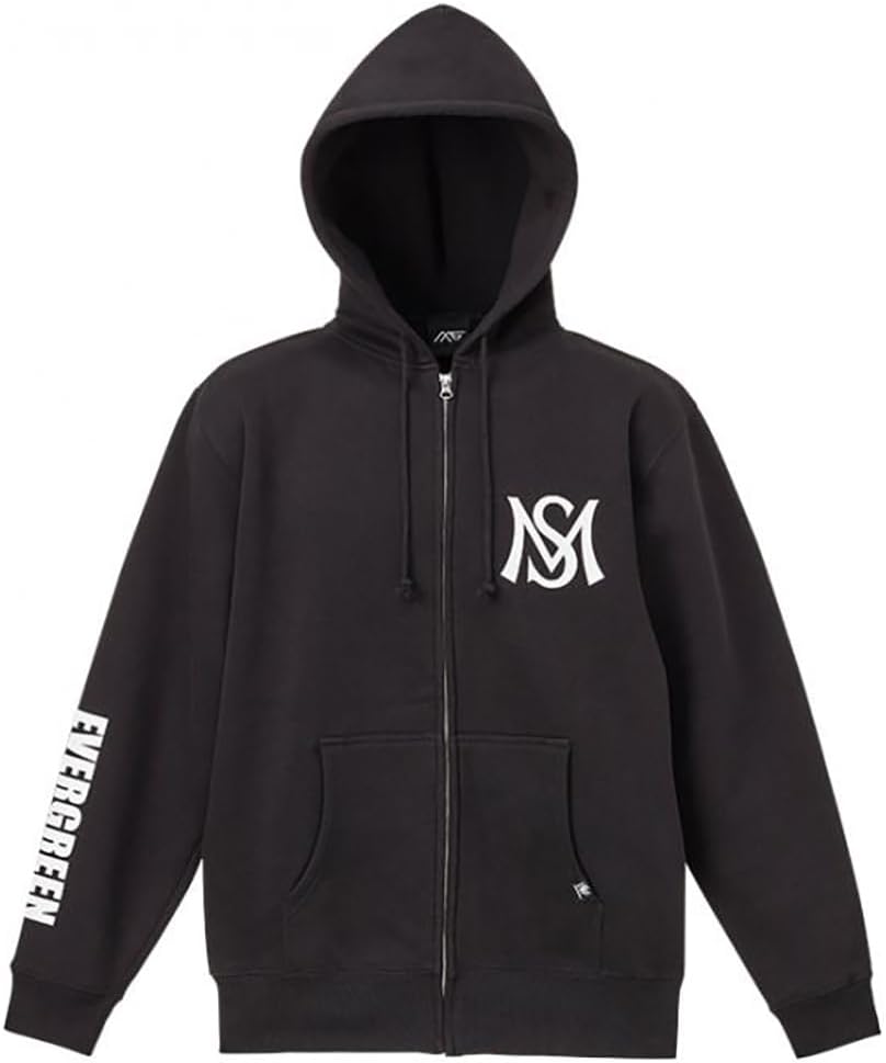 

Худи на молнии EVERGREEN MS-modo, размер M, черное, Черный, Худи на молнии EVERGREEN MS-modo, размер M, черное