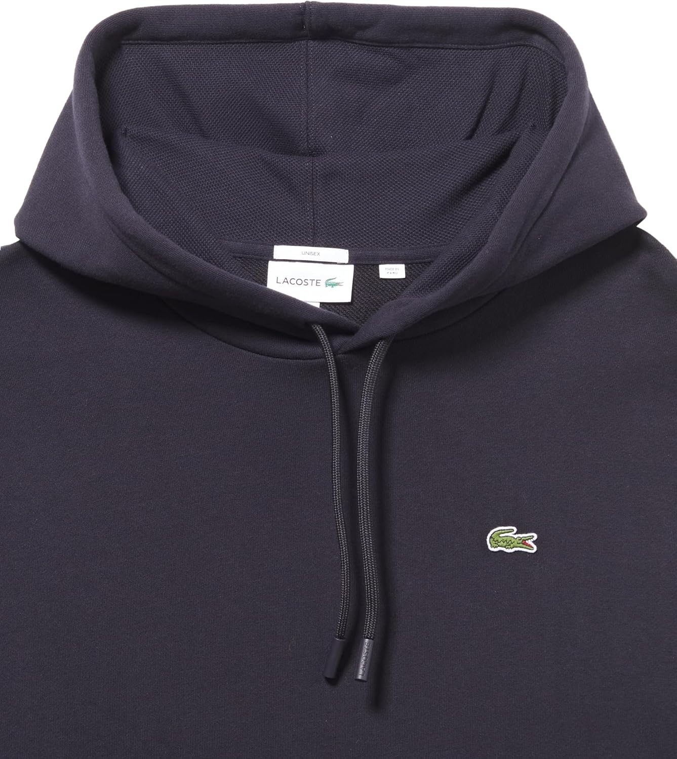 Толстовка Lacoste Tall Fit Print Sleeve, Abysm — фото 2