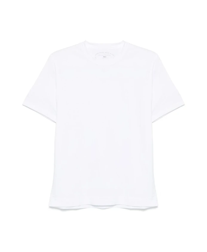 

Футболка с круглым вырезом и короткими рукавами Fedeli, белый