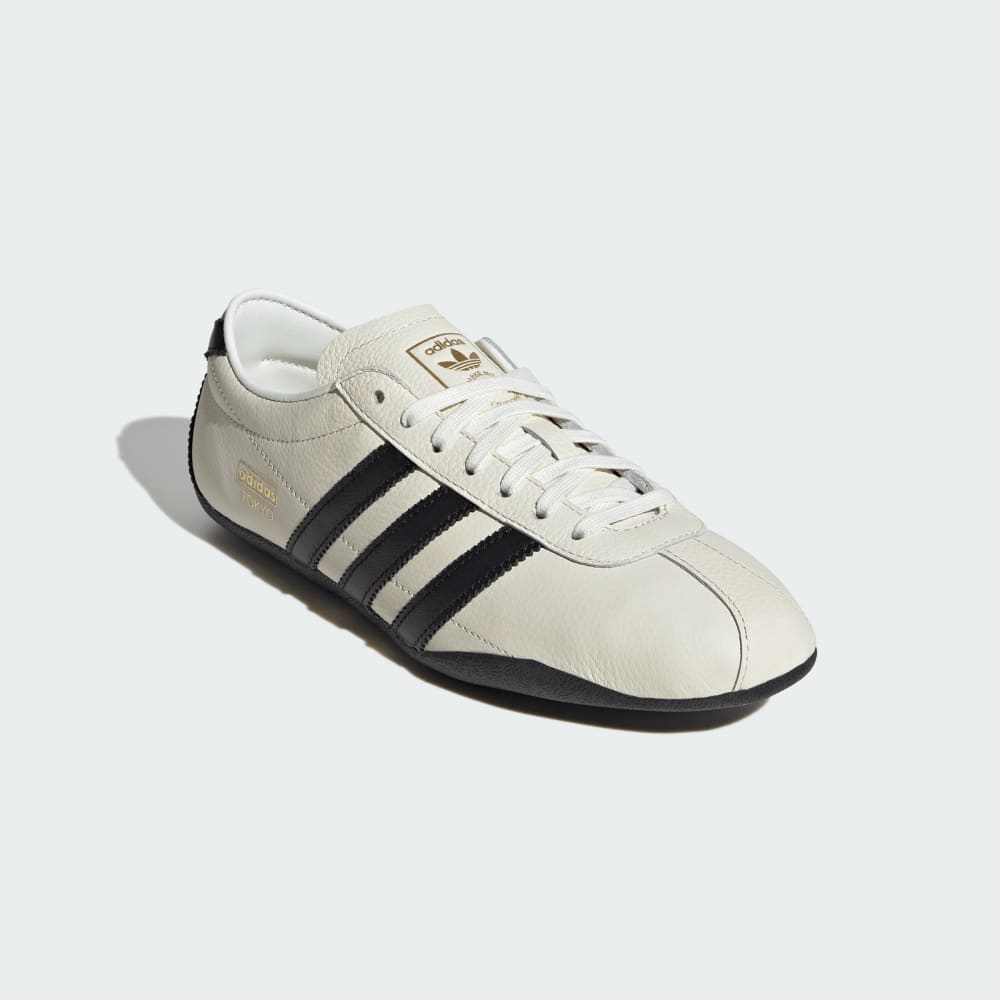 Кроссовки Adidas Tokyo Shoes, цвет Off White/Core Black/Gold Metallic — фото 4