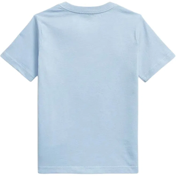 Футболка хлопковая Polo Ralph Lauren Classic Version синяя — фото 3