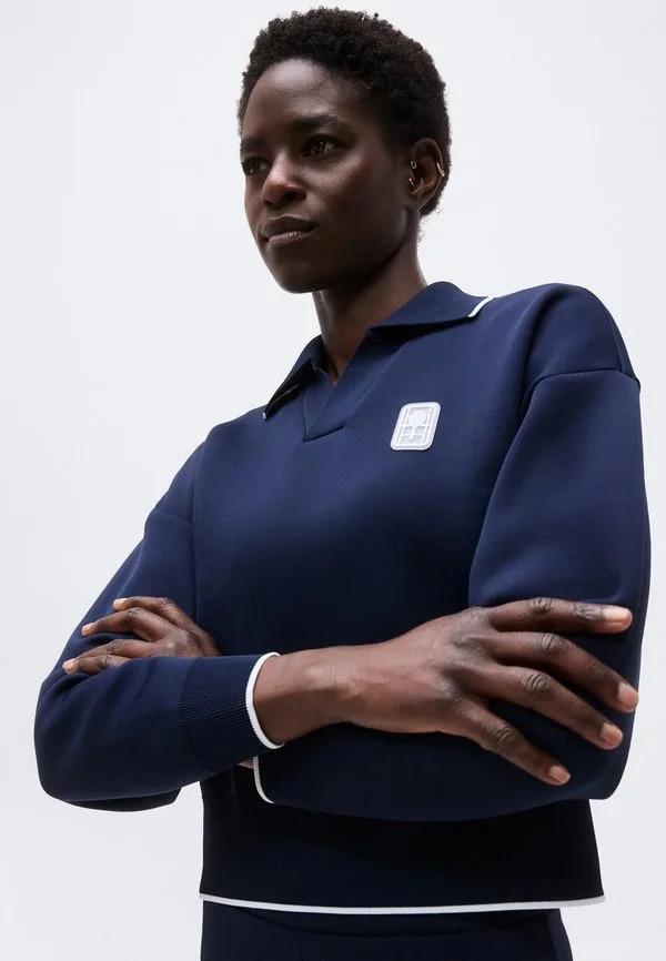 Толстовка Lacoste Sport Navy Blue — фото 4