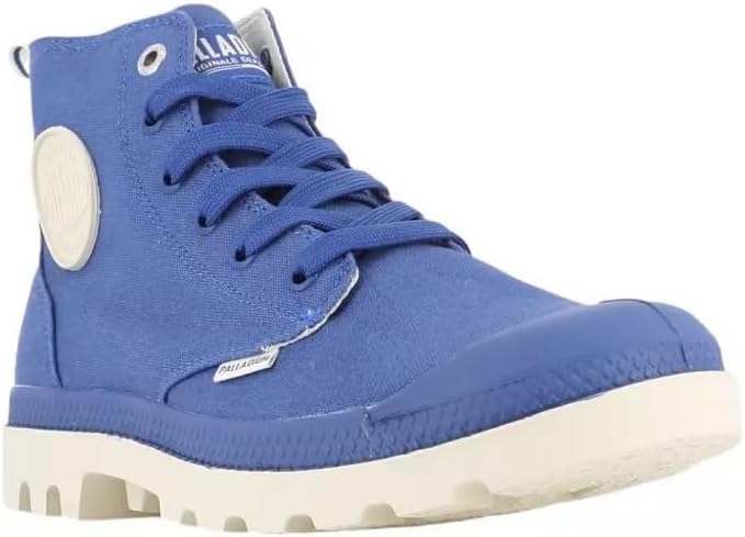Мужские классические ботинки Palladium до щиколотки, Retro Blue — фото 2