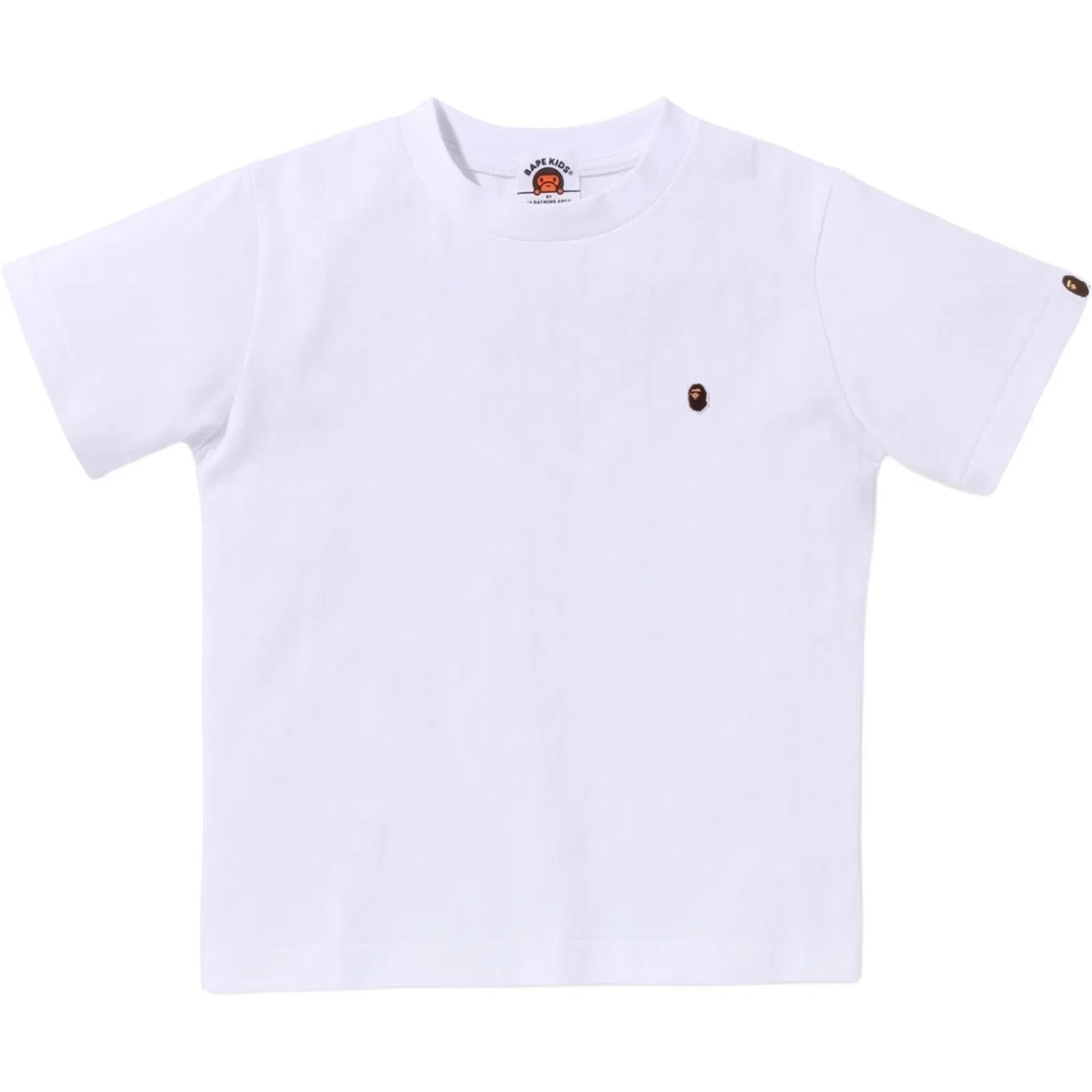 Детская футболка с круглым вырезом A BATHING APE, Black — фото 4