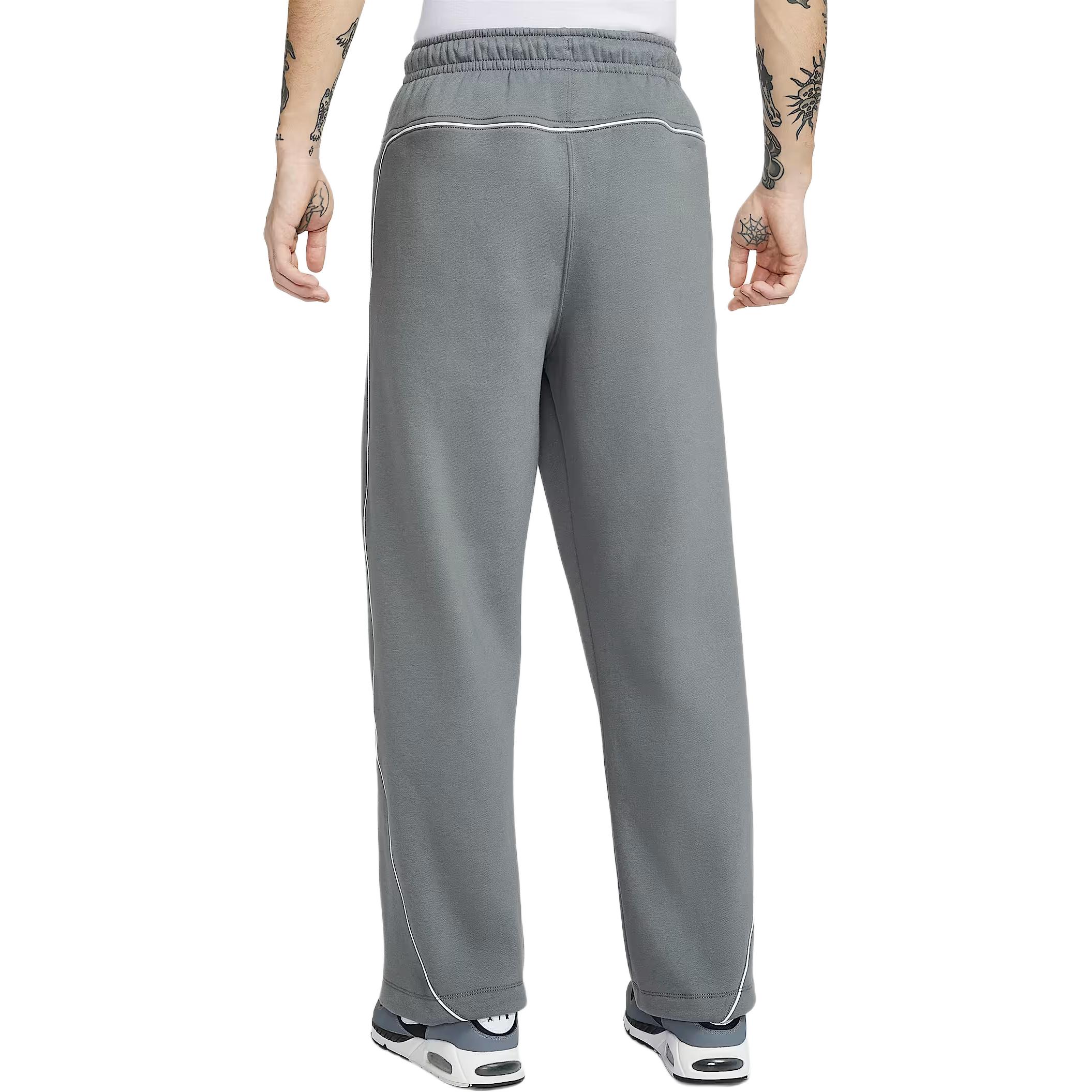Брюки Air FW25 Casual для мужчин Nike, smoke серый/белый/белый — фото 3