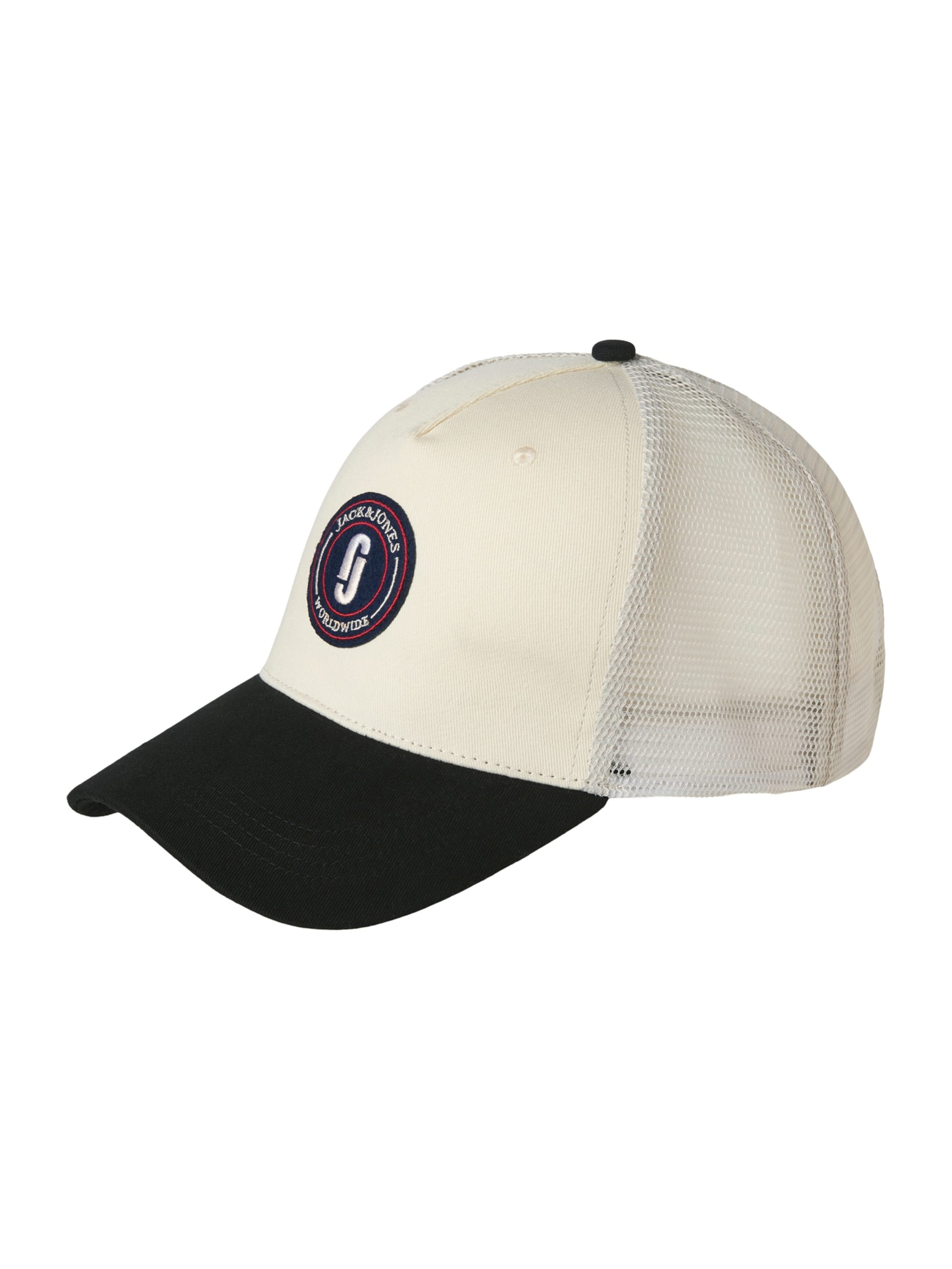 

JACK & JONES Кепка 'JACDEFT' в белом цвете