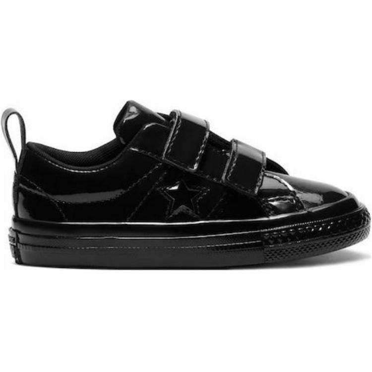 Converse One Star 2v Low top Toddler Shoes Black Infant And Toddler — фото 3
