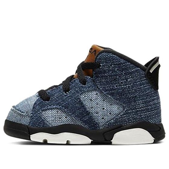 

Кроссовки 6 ретро Air Jordan, синий