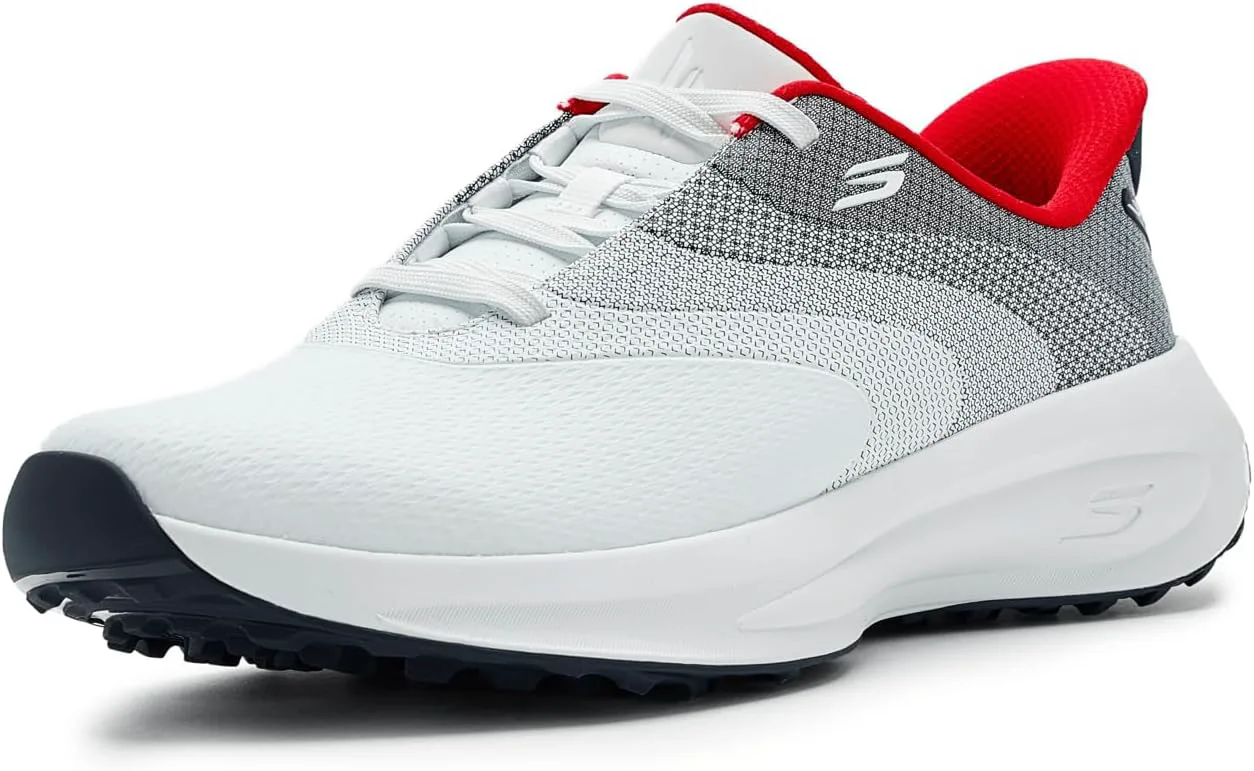 Мужские кроссовки Skechers Flow Si, белый/темно-синий/красный