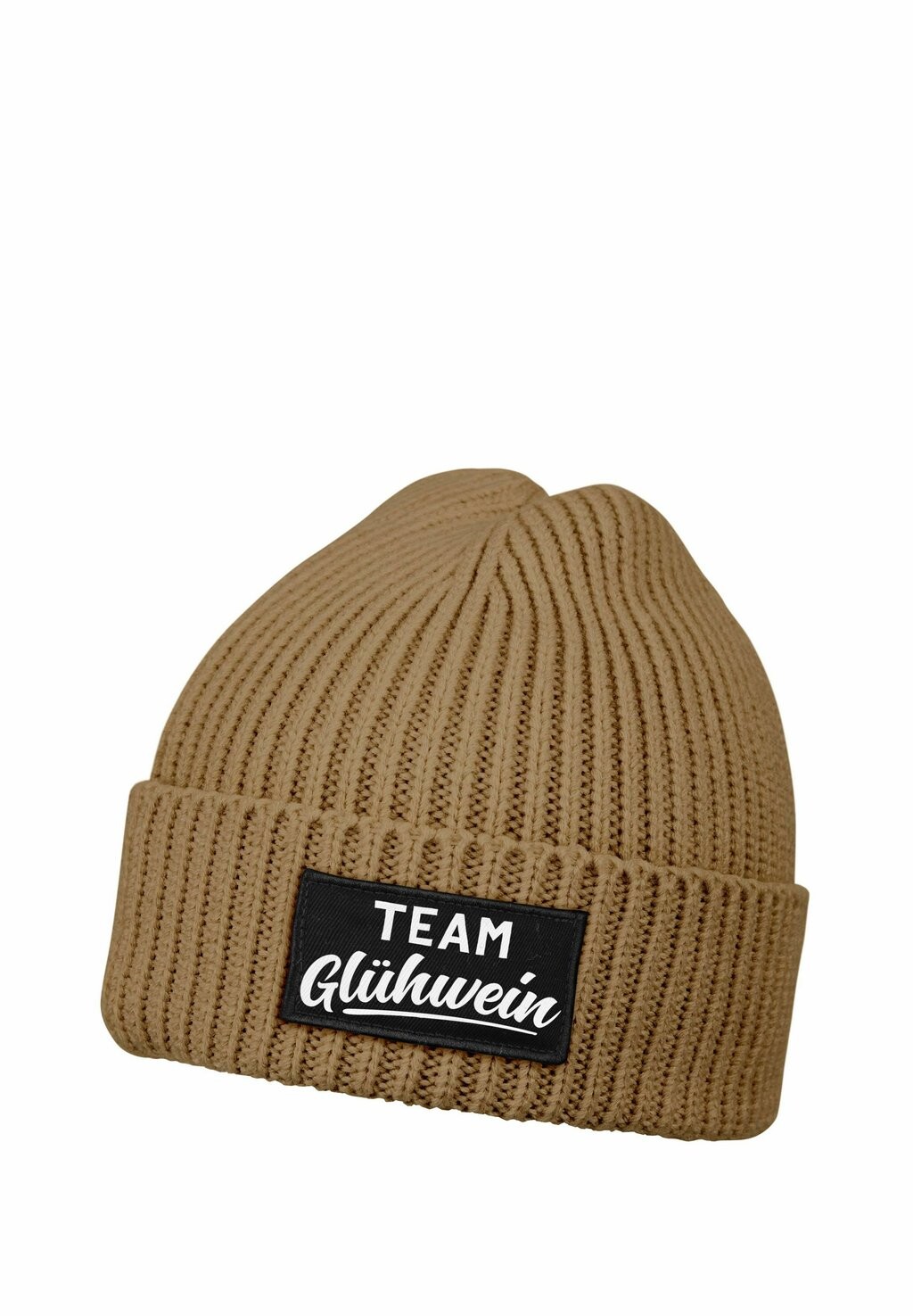 

Шапка MIT PATCH MIT SPRUCH TEAM GLÜHWEIN AUFDRUCK LUSTIG MoonWorks, коричневый