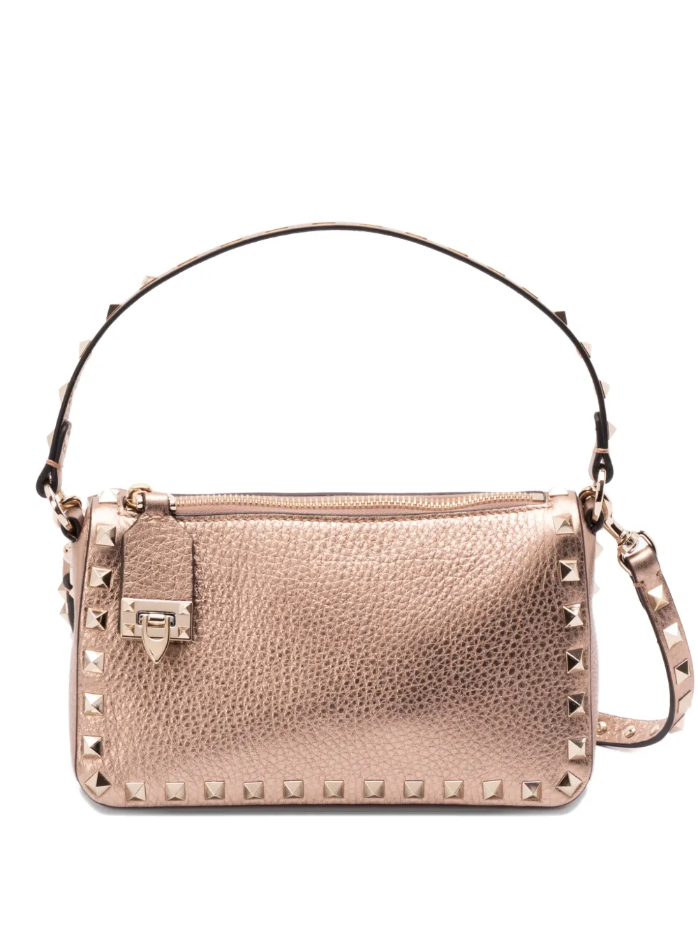 

Маленькая сумка через плечо с заклепками Rockstud Valentino Garavani, розовый