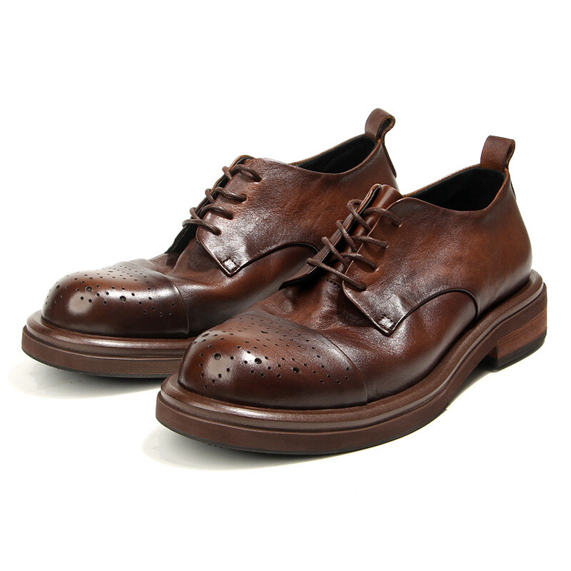 Туфли DIENGRLEY Dress Shoes Men Low-Top — фото 3