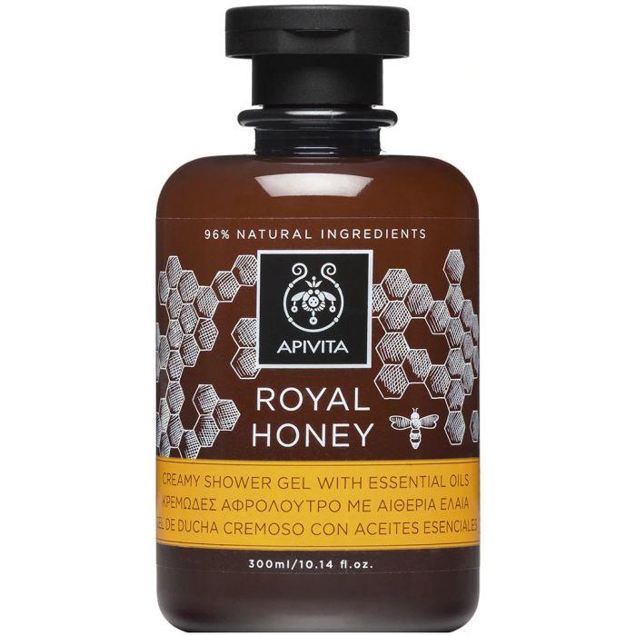 

Гель для душа Gel de Ducha Royal Honey Apivita, 300 ml