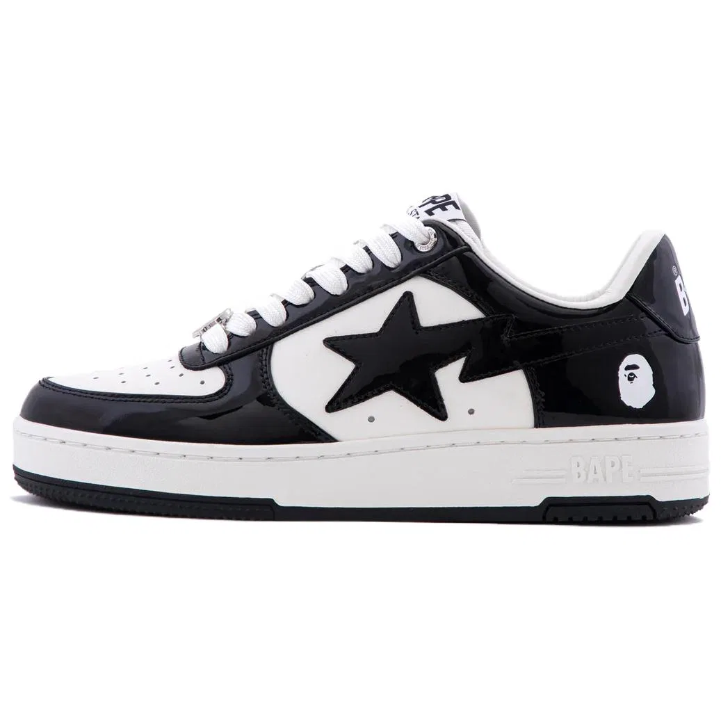 Кроссовки для скейтбординга BAPE STA Pink White — фото 3