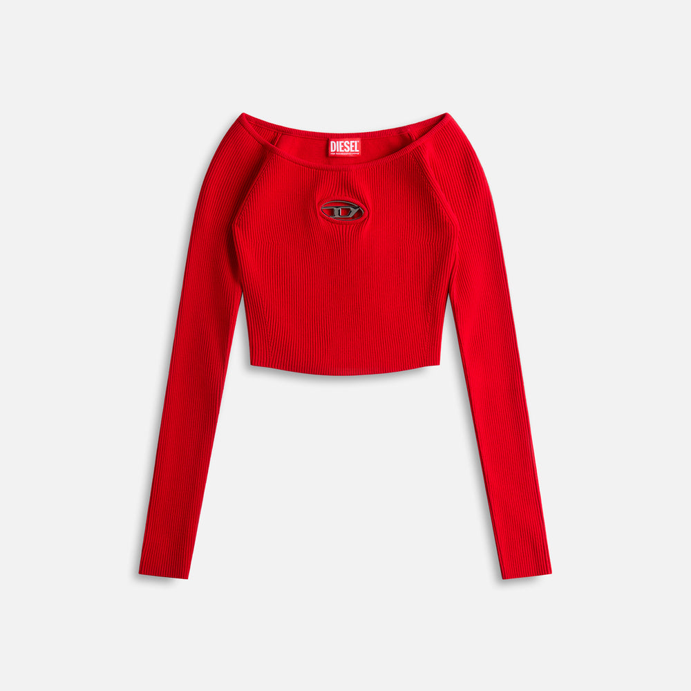 

Футболка Diesel M-Vera Long Sleeve Tee, красный