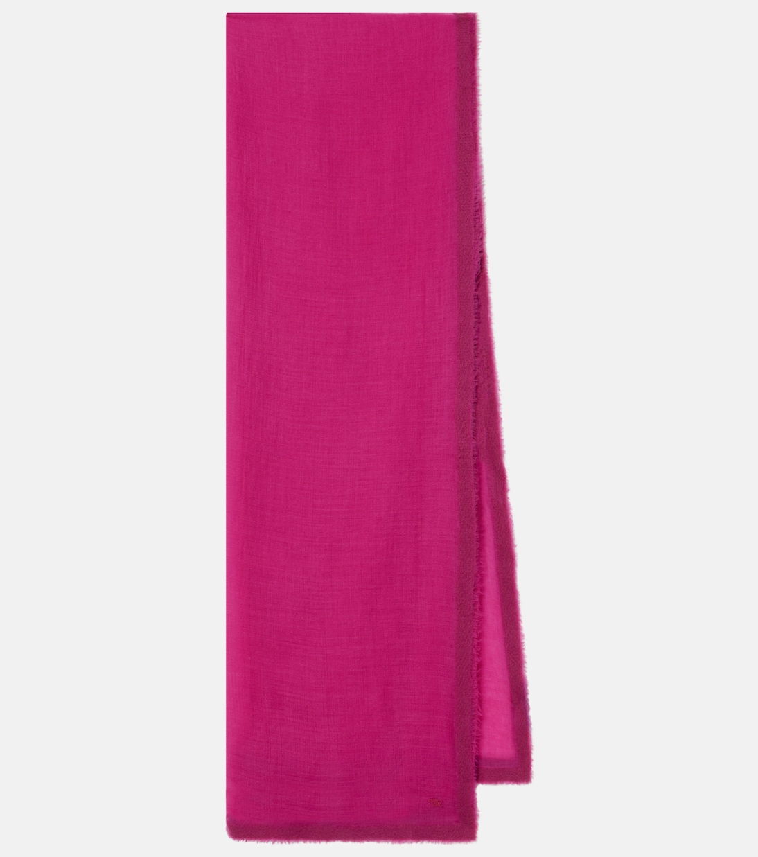 

Шарф из кашемира и шерсти The Row, Purple Iris