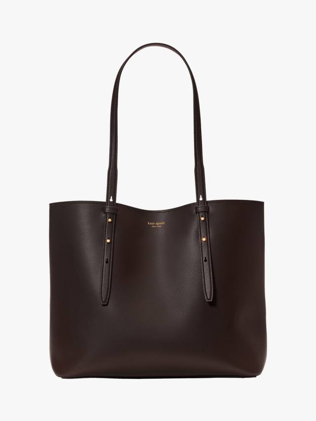 

Большая кожаная сумка-тоут Do It All kate spade new york, Hot Fudge