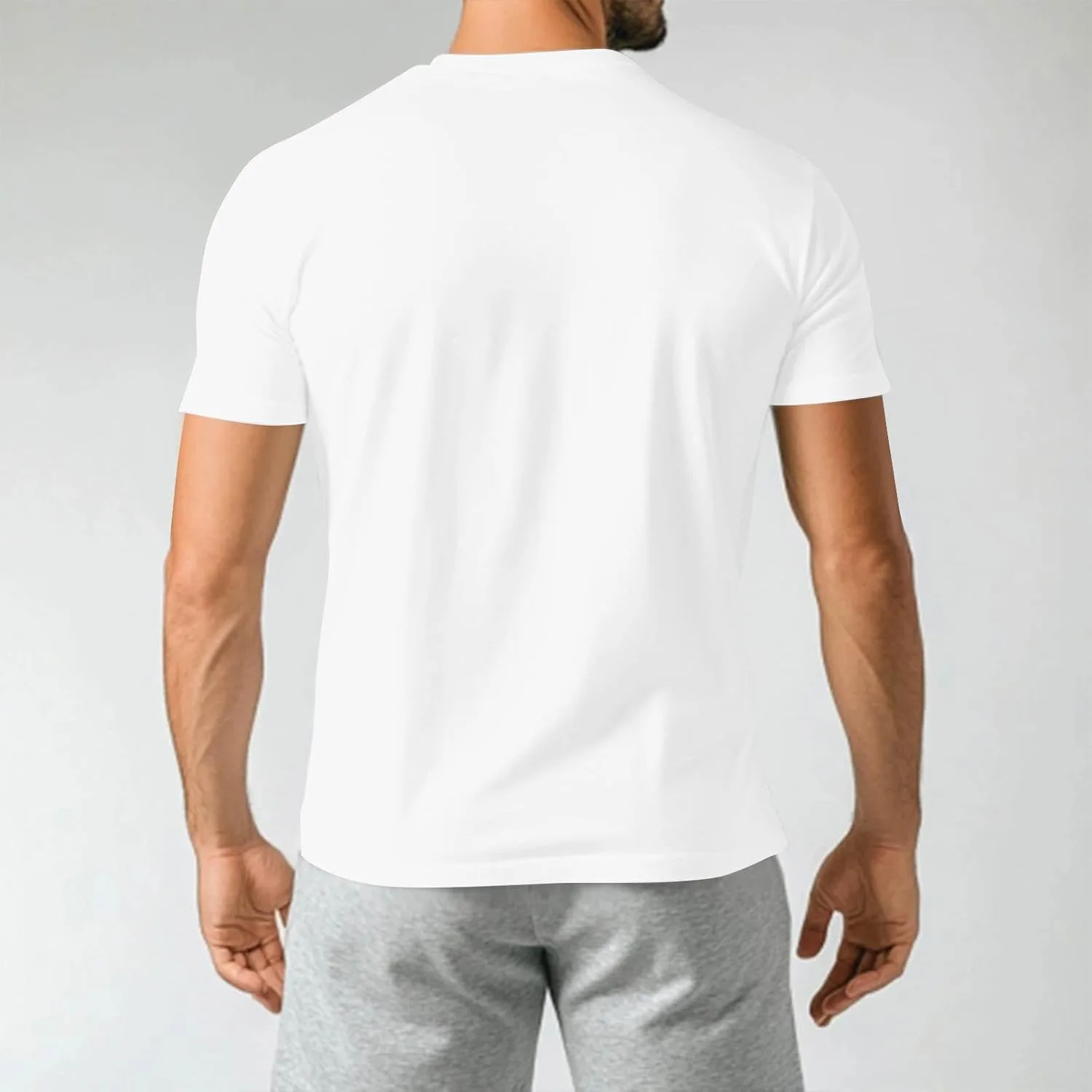 Футболка с коротким рукавом 250 Anniversary USA, мужская, принт 1776-2026, crewneck Generic, белый — фото 3