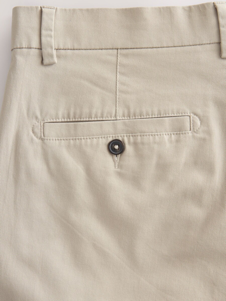 Брюки чинос Next, цвет Beige/Navy — фото 3