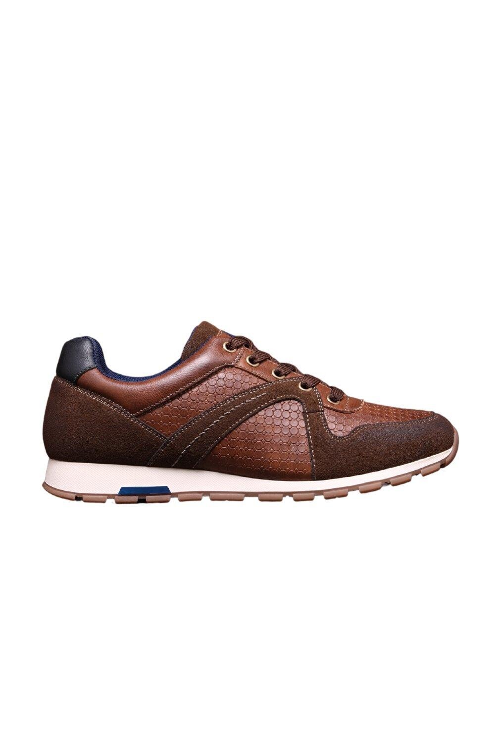 Повседневная комфортная классическая обувь в деловом стиле TOP STAKA SHOES, коричневый — фото 2