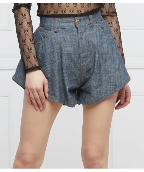 

Березовые шорты Regular fit Pinko, синий