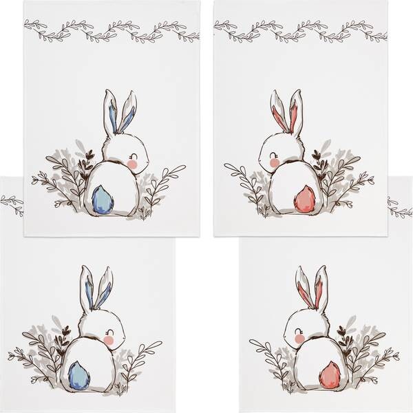 

Кухонное полотенце Erwin Müller Hasen 4er-Pack, 50x1x70 см цвет hasen