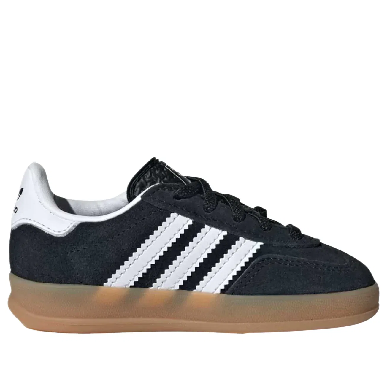 Кроссовки Adidas Gazelle Indoor Comfort Closure 'Core Black Cloud White Gum' IH9131, черный — фото 2