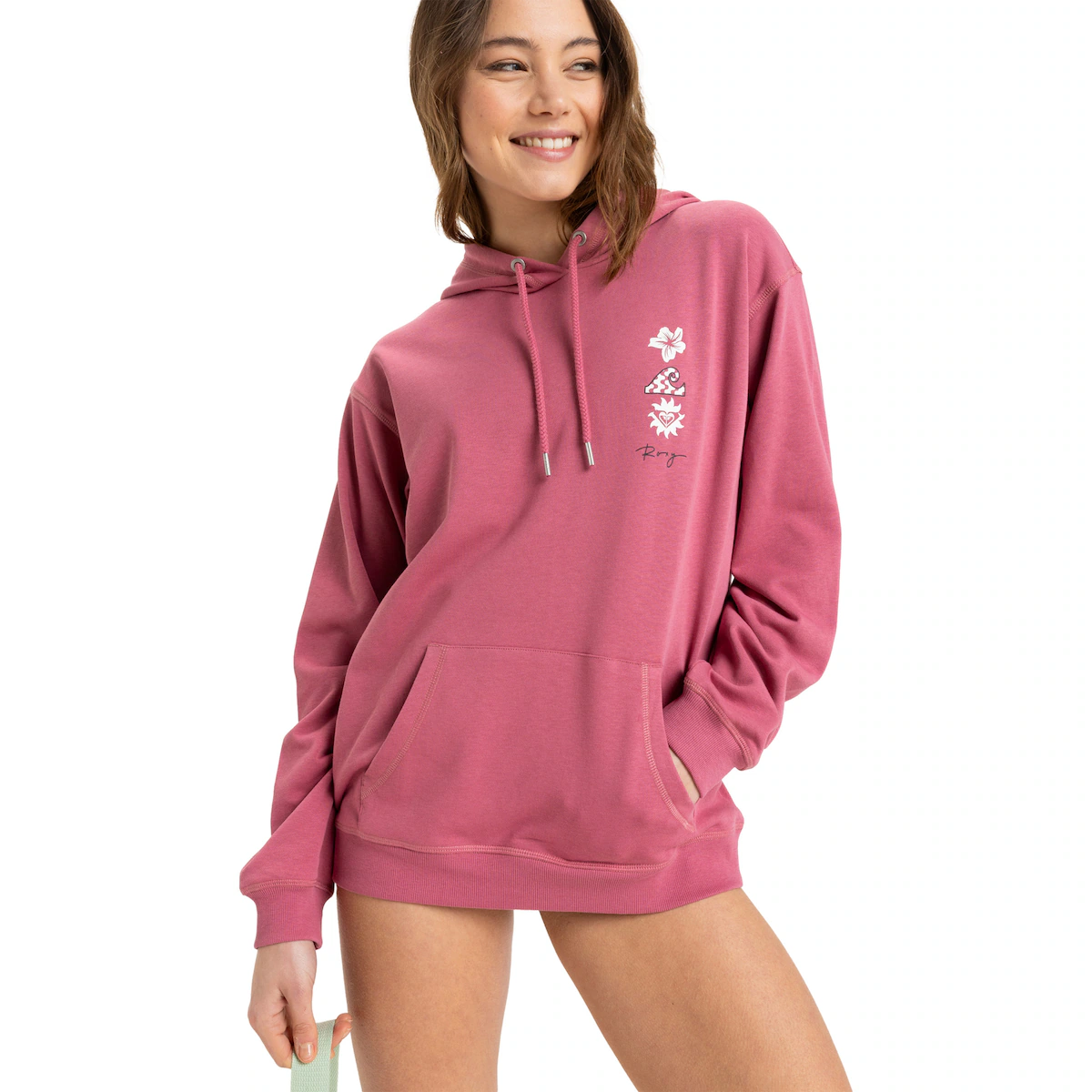 

Женская толстовка Roxy Surf Stoked, розовый