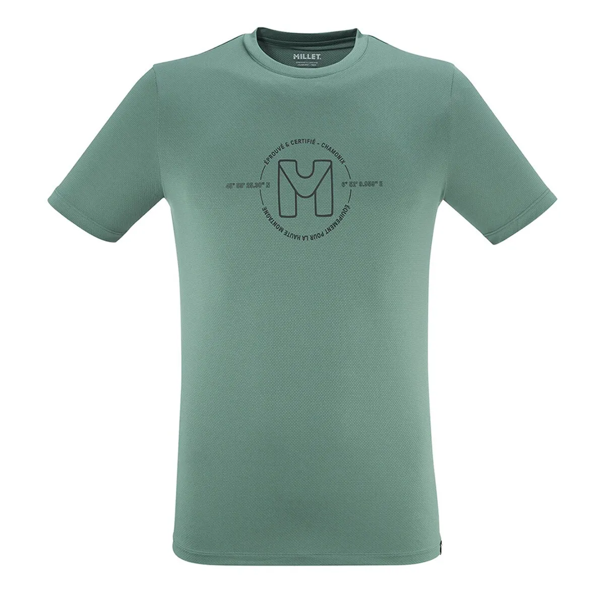 

UBIC LIGHT TS SS M Мужская футболка Millet, зеленый