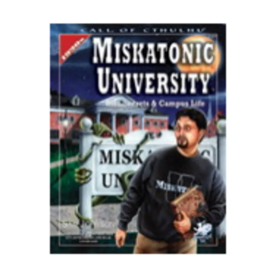 

Miskatonic University, Call of Cthulhu - Rule, Source & Supplement Books (Chaosium 5.6-6th Editions), мягкая обложка