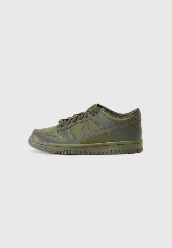 Кроссовки dunk low Nike Sportswear, Cargo Khaki/Universal Red Sequoia