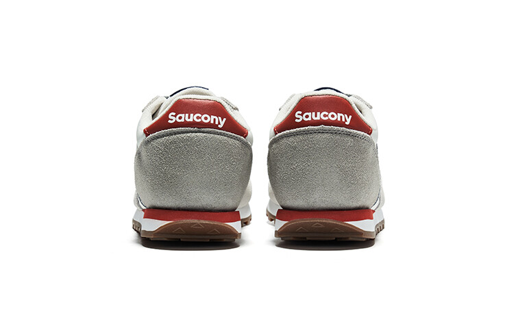Кроссовки Jazz Original Kids с низким верхом, серые, синие, красные Saucony, красный — фото 4