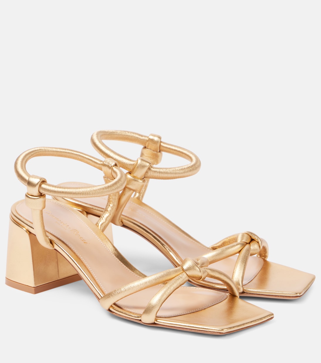 Кожаные сандалии Juno 55 Gianvito Rossi, Mekong